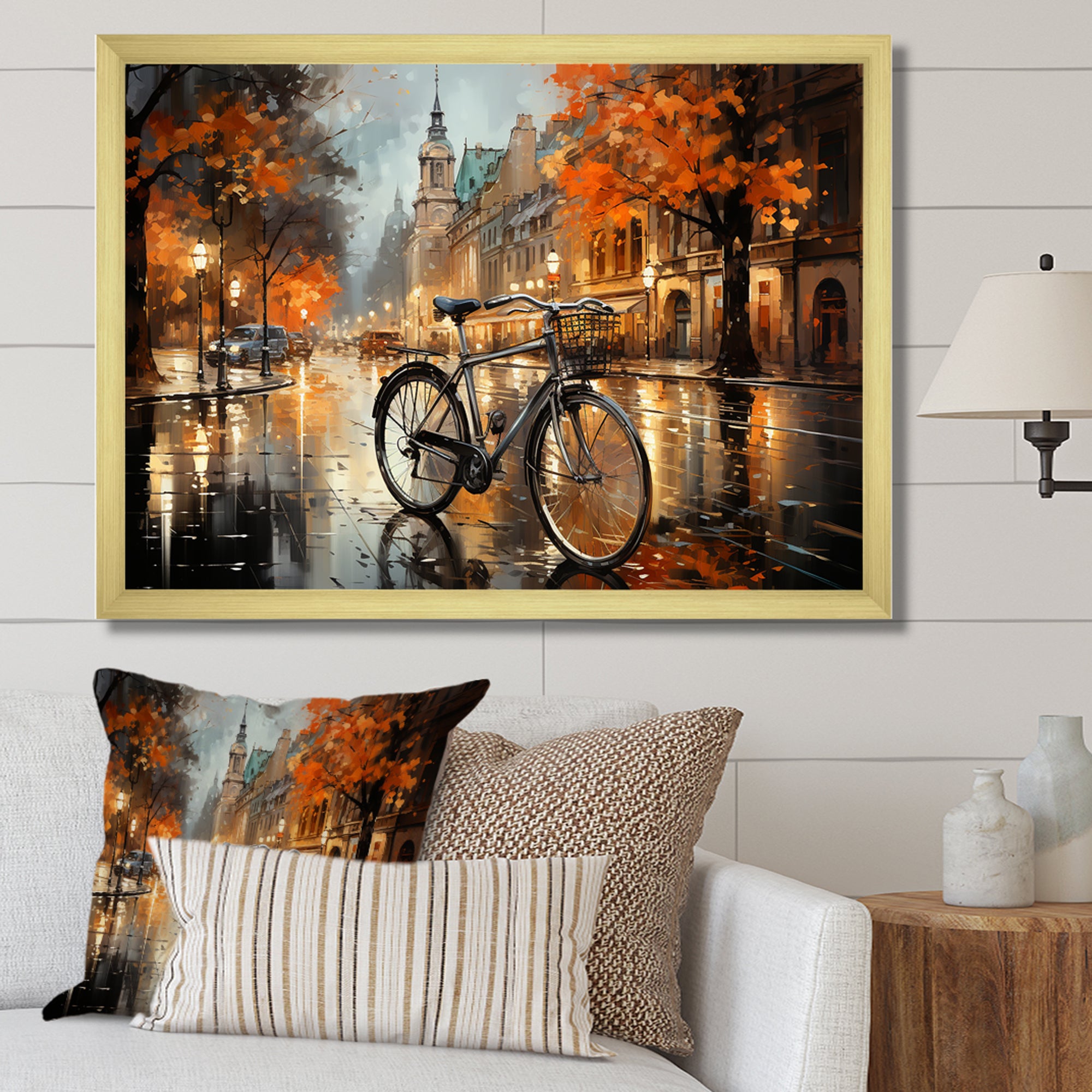 Bicycle Pearl Pursuit - Bicycle Canvas Wall Art