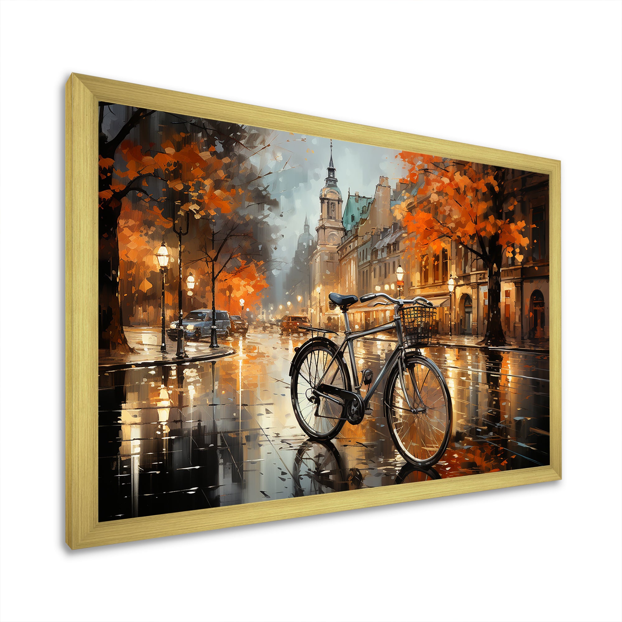 Bicycle Pearl Pursuit - Bicycle Canvas Wall Art