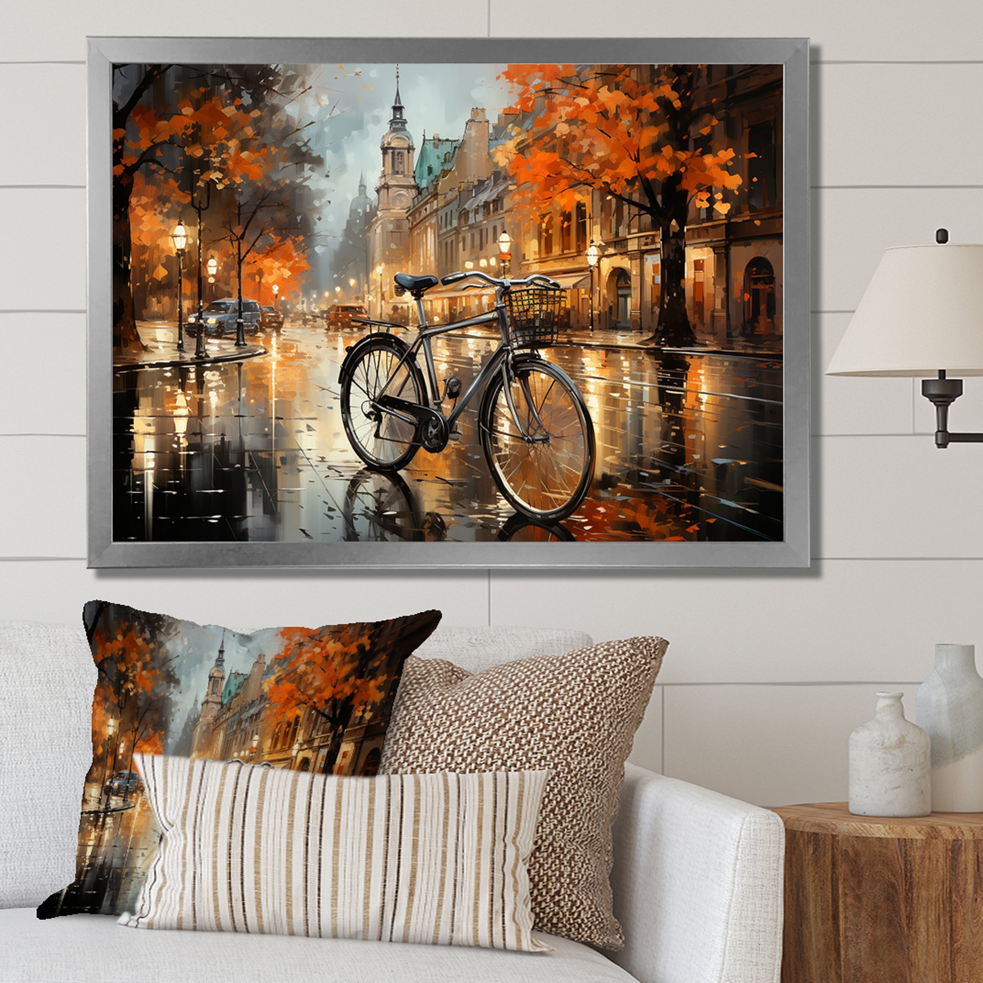 Bicycle Pearl Pursuit - Bicycle Canvas Wall Art