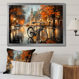 Bicycle Pearl Pursuit - Bicycle Canvas Wall Art