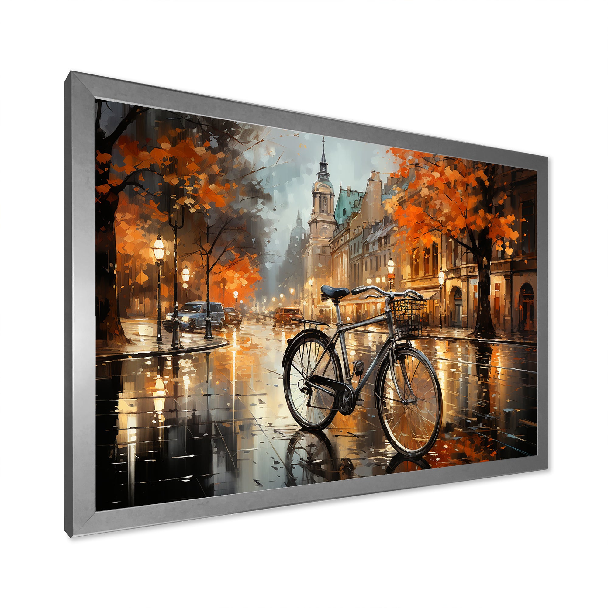 Bicycle Pearl Pursuit - Bicycle Canvas Wall Art