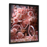 Bicycle Rose Reverie - Bicycle Canvas Wall Art