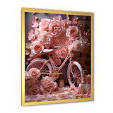 Bicycle Rose Reverie - Bicycle Canvas Wall Art