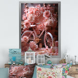 Bicycle Rose Reverie - Bicycle Canvas Wall Art