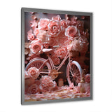 Bicycle Rose Reverie - Bicycle Canvas Wall Art