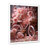 Bicycle Rose Reverie - Bicycle Canvas Wall Art