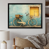 Teal Tour - Bicycle Canvas Wall Art