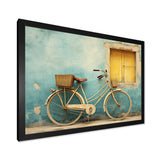 Teal Tour - Bicycle Canvas Wall Art