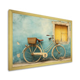 Teal Tour - Bicycle Canvas Wall Art
