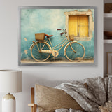 Teal Tour - Bicycle Canvas Wall Art