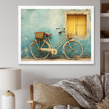 Teal Tour - Bicycle Canvas Wall Art