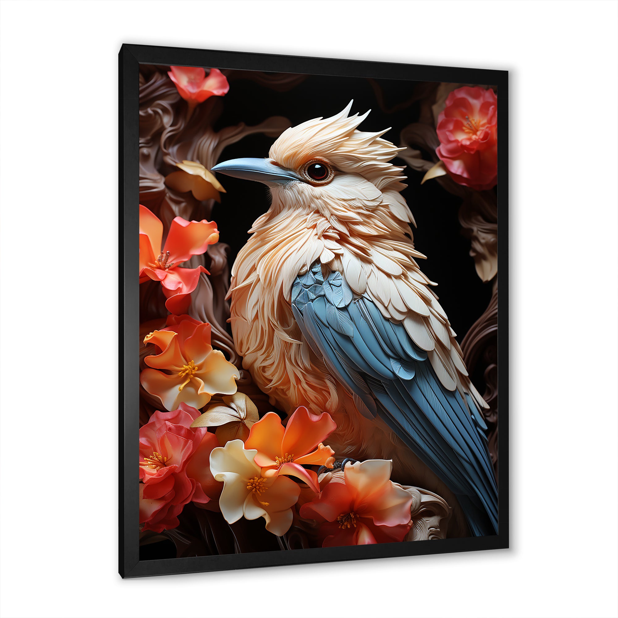 A Pastel Palette Evokes A Feathery Symphony - Bird Wall Art Prints