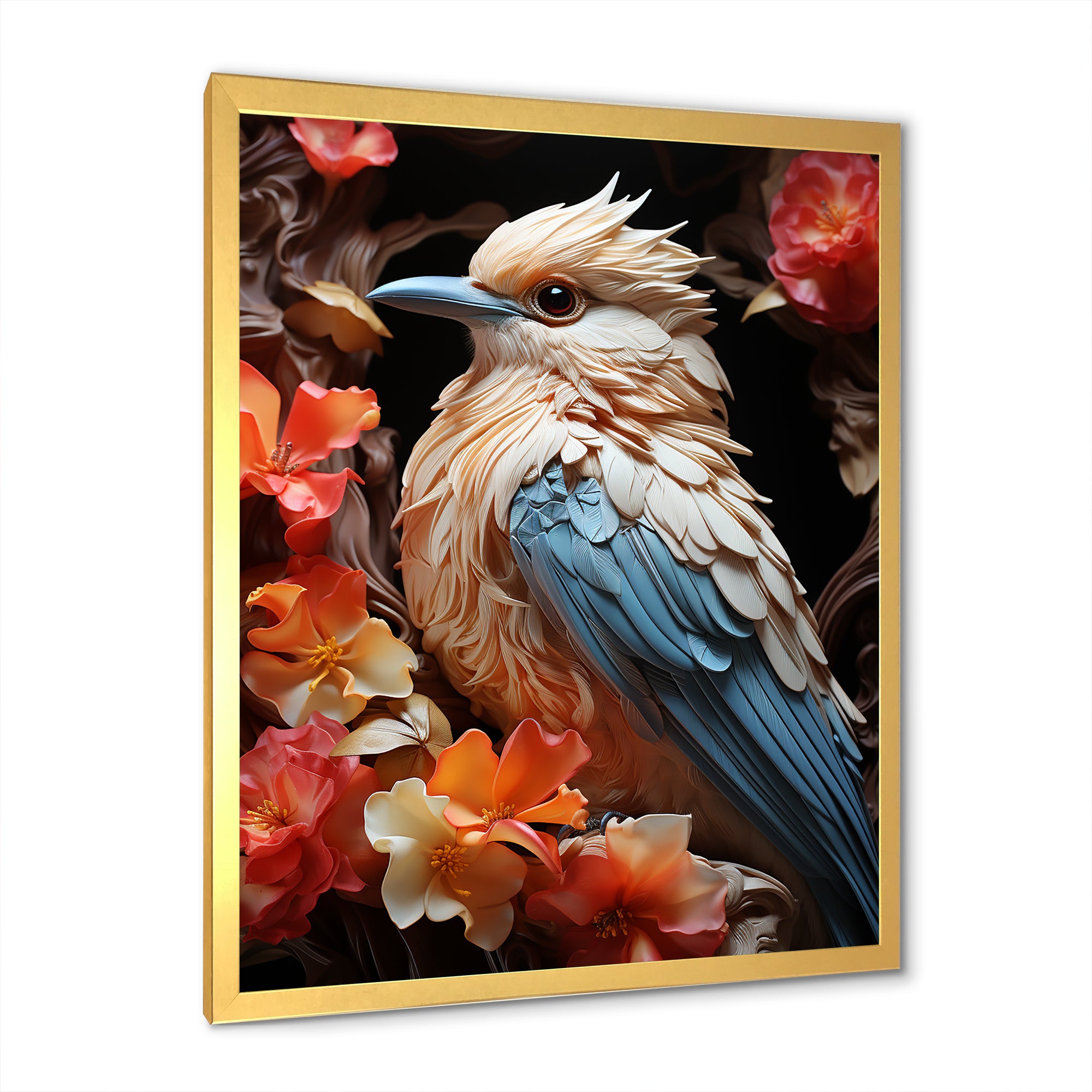 A Pastel Palette Evokes A Feathery Symphony - Bird Wall Art Prints