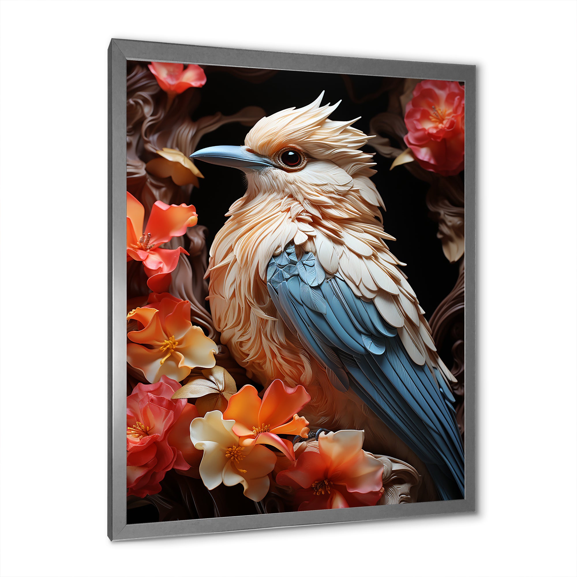 A Pastel Palette Evokes A Feathery Symphony - Bird Wall Art Prints