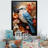 Bold Brushstrokes Convey The Freedom Of Birds - Bird Living Room Wall Art