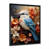 Bold Brushstrokes Convey The Freedom Of Birds - Bird Living Room Wall Art