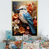 Bold Brushstrokes Convey The Freedom Of Birds - Bird Living Room Wall Art