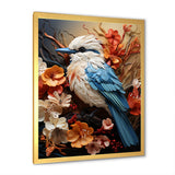 Bold Brushstrokes Convey The Freedom Of Birds - Bird Living Room Wall Art