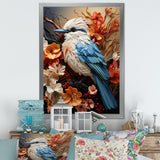 Bold Brushstrokes Convey The Freedom Of Birds - Bird Living Room Wall Art