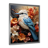 Bold Brushstrokes Convey The Freedom Of Birds - Bird Living Room Wall Art