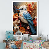 Bold Brushstrokes Convey The Freedom Of Birds - Bird Living Room Wall Art