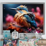 Cosmic Hues Infuse The Birds - Bird Wall Decor