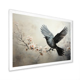 Minimalist Black Flight Of Bird - Bird Wall Art Prints