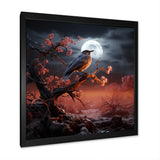 Textured Layers Create Mixed Media Skies - Bird Wall Decor