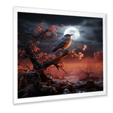 Textured Layers Create Mixed Media Skies - Bird Wall Decor