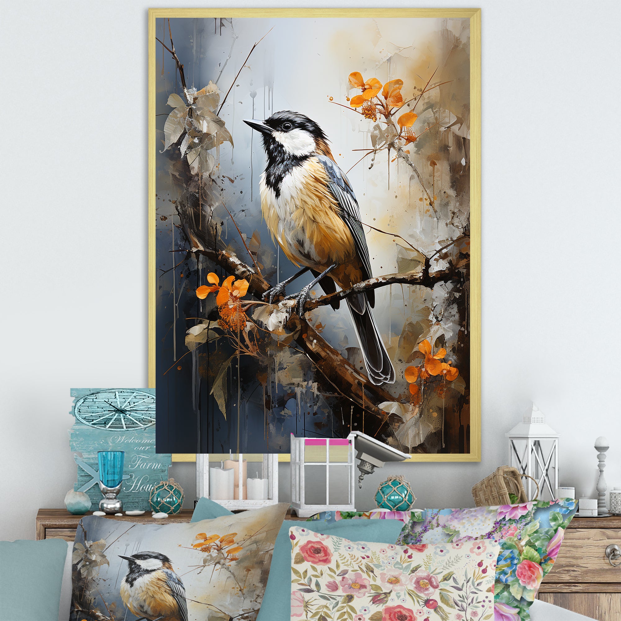 Transcendent Neutrals Portray Birds As Spiritual - Bird Wall Art Prints