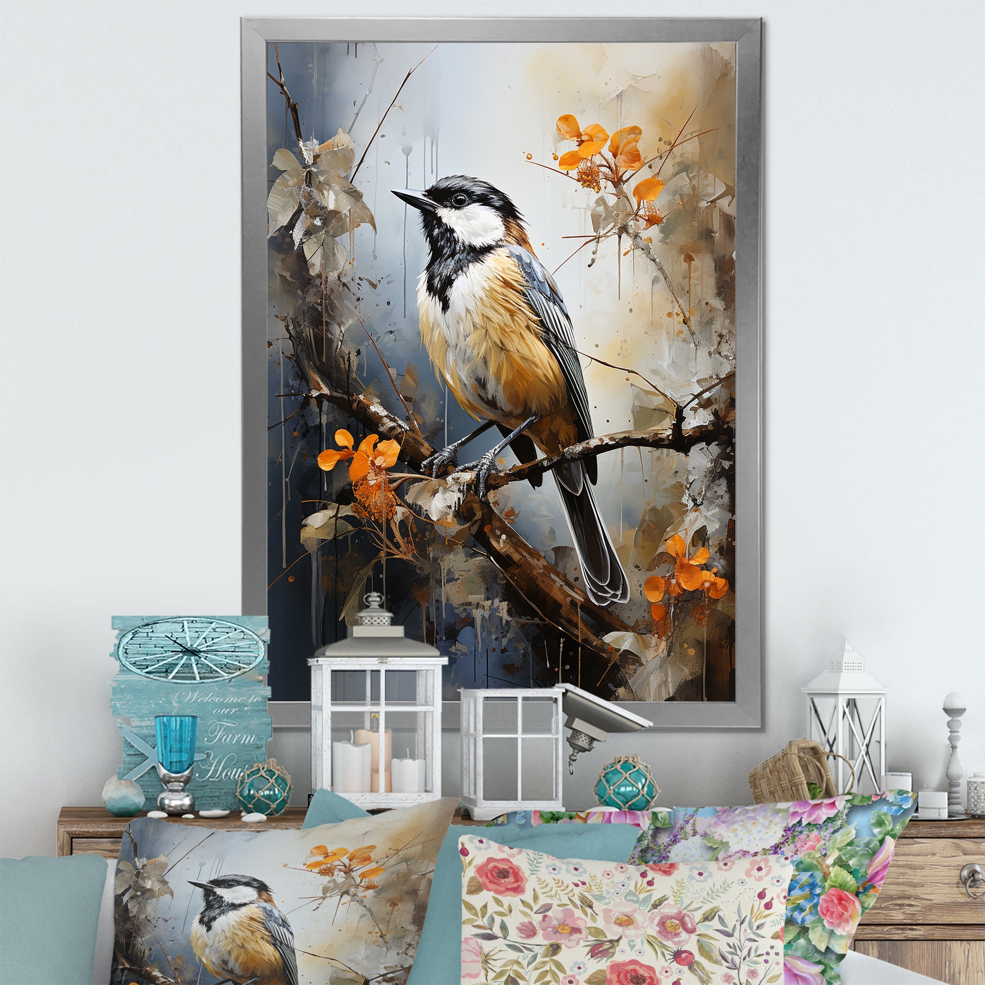 Transcendent Neutrals Portray Birds As Spiritual - Bird Wall Art Prints