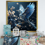 Watery Blues In Capture The Delicate Bird - Bird Home Decor Art