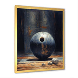 Navy Knockdown - Bowling Canvas Wall Art