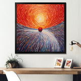 Ruby Roll Opposite Magnetic Poles - Bowling Canvas Wall Art