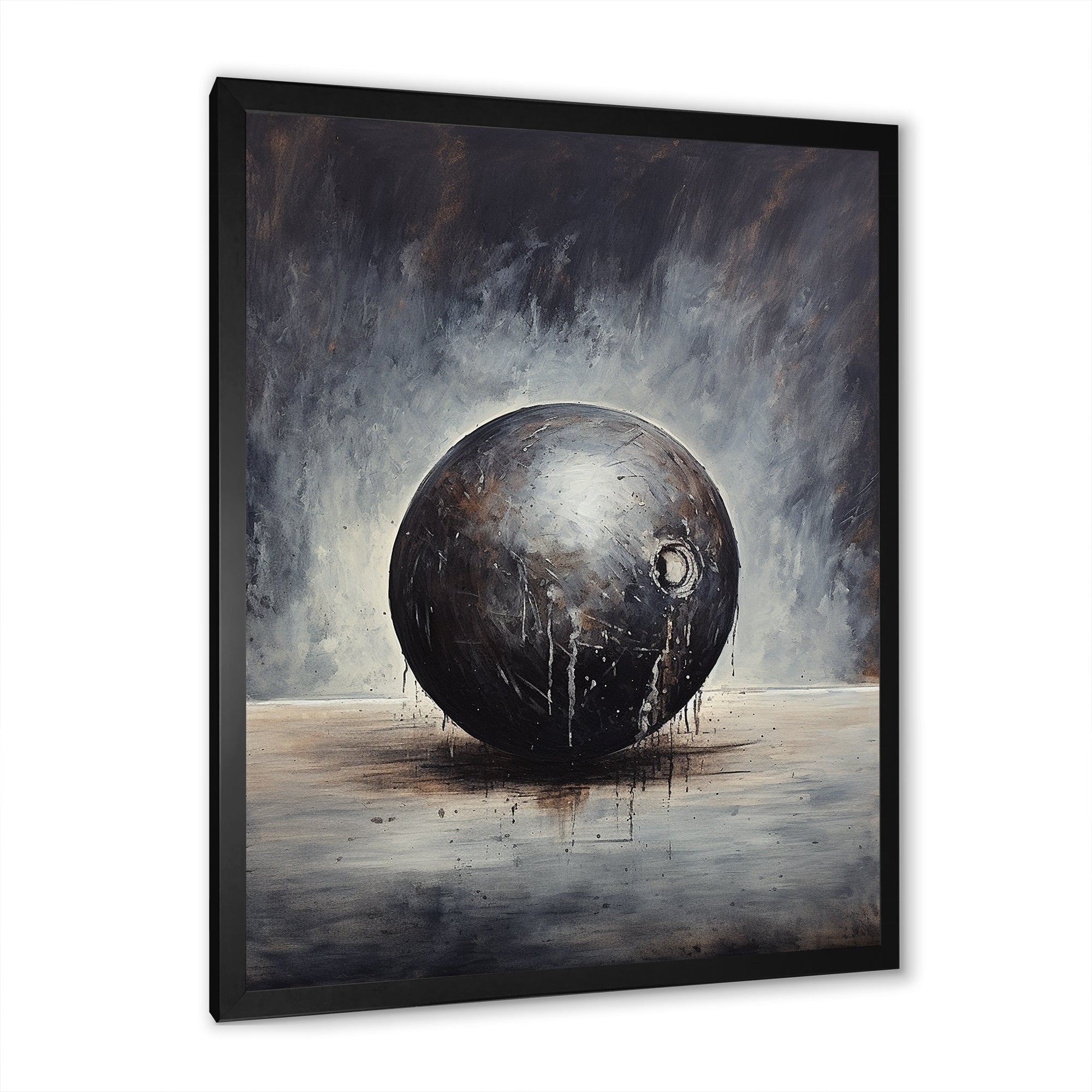 Bowling Slate Strike - Bowling Canvas Wall Art