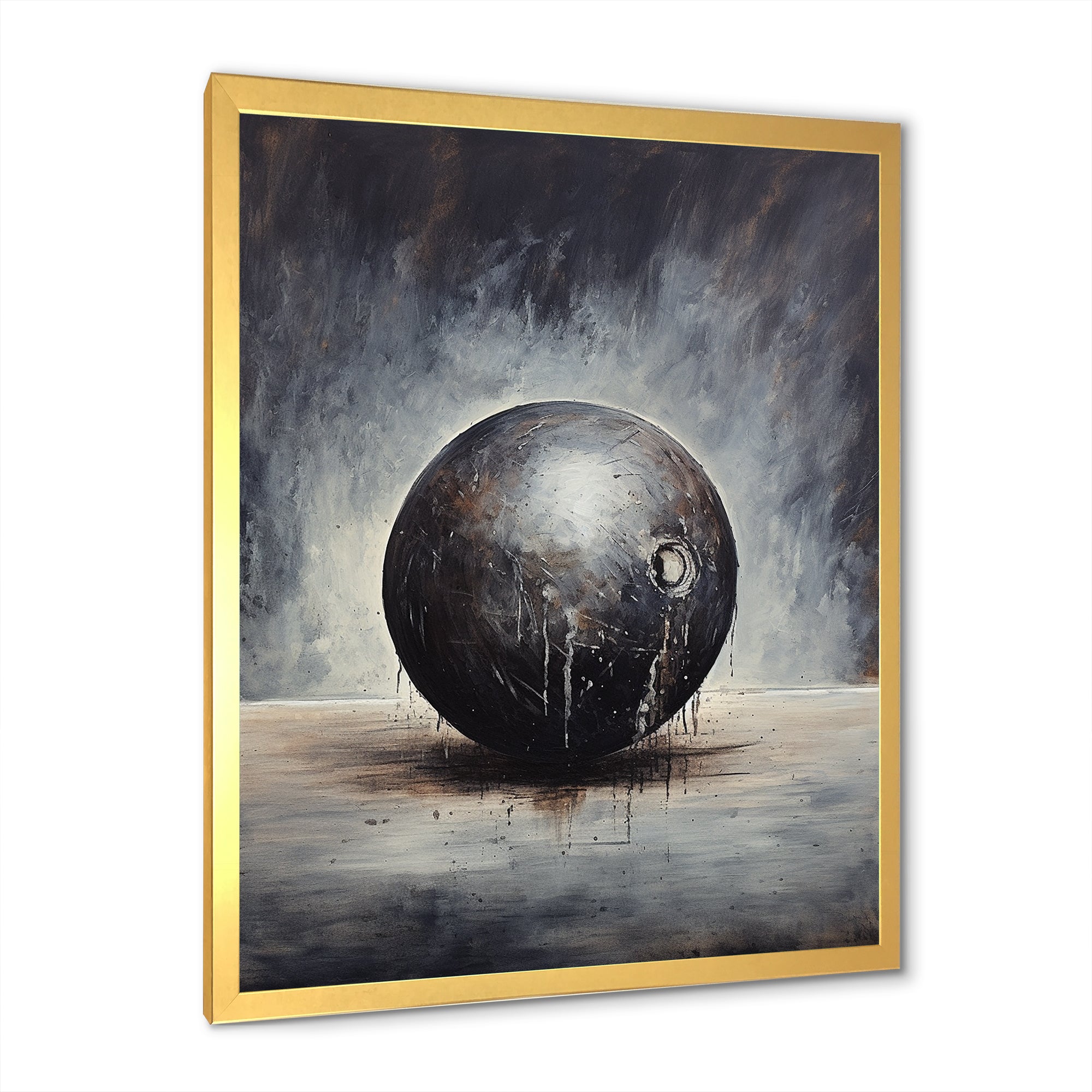 Bowling Slate Strike - Bowling Canvas Wall Art