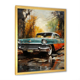 A Symbolism Vintage Car - Car Vintage Canvas Wall Art