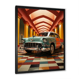 Pimp My Ride Retro Car - Car Vintage Canvas Wall Art