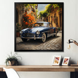 1970s German Car Beauty - Car Vintage Canvas Wall Art