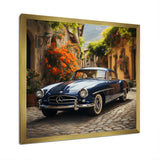1970s German Car Beauty - Car Vintage Canvas Wall Art