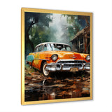 Symbolic Vintage Car Charm - Car Vintage Canvas Wall Art