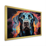 Dog Great Dane Grace - Dog Framed Canvas Art