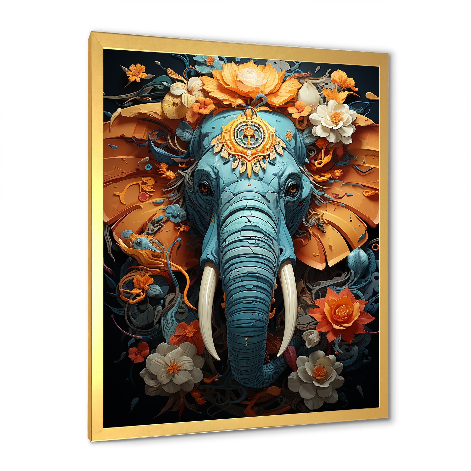 Urban Graffiti Pachyderms - Elephant Home Decor Art