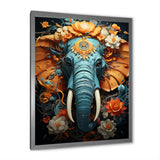 Urban Graffiti Pachyderms - Elephant Home Decor Art