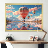 A Playful Hot Air Balloons Bliss - Hot Air Balloon Canvas Wall Art
