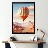Hot Air Balloon Voyage In The Skies Harmony - Hot Air Balloon Canvas Wall Art