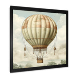 Contemporary Balloon Voyage I - Hot Air Balloon Canvas Wall Art