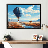 Hot Air Balloon Adventure Dessert - Hot Air Balloon Canvas Wall Art