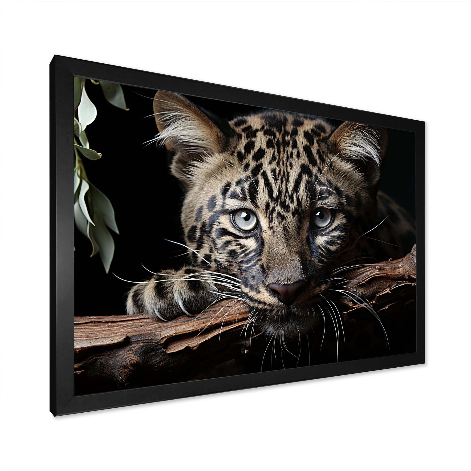 Leopards Graceful Elegance - Leopard Wall Decor
