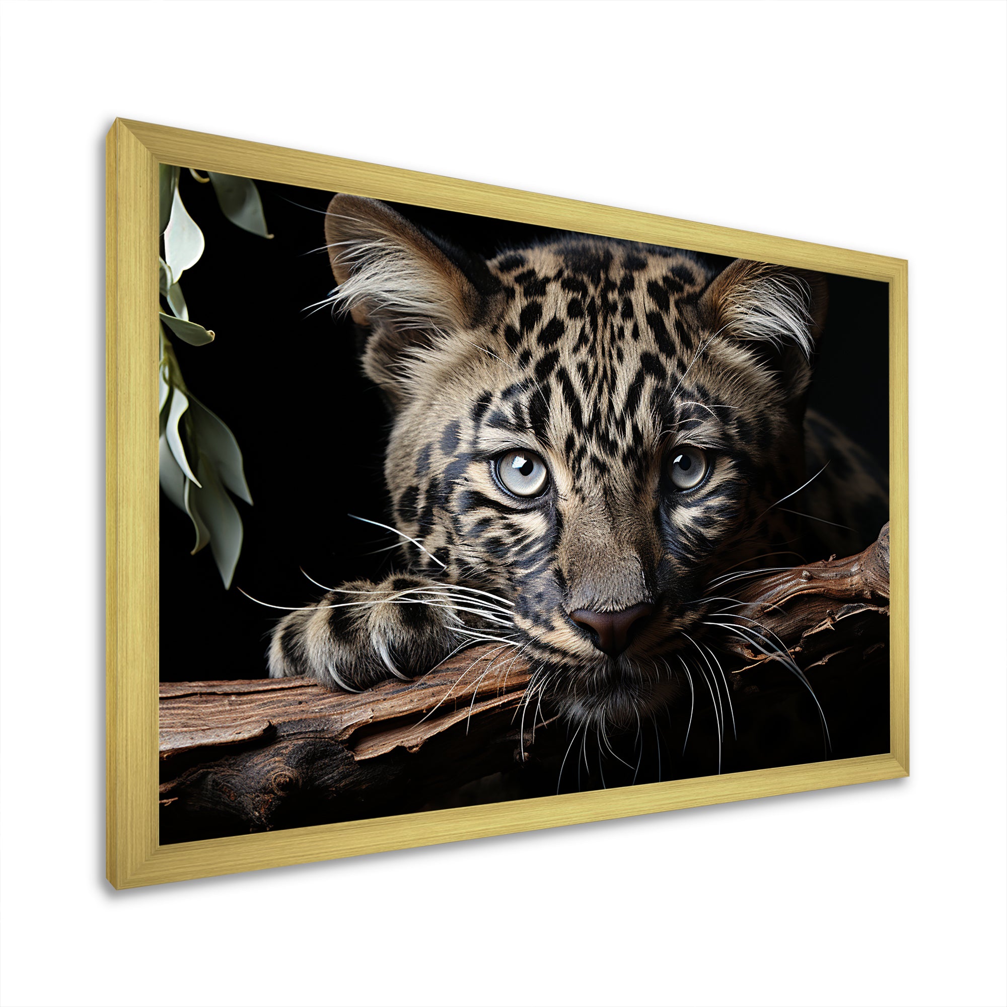 Leopards Graceful Elegance - Leopard Wall Decor